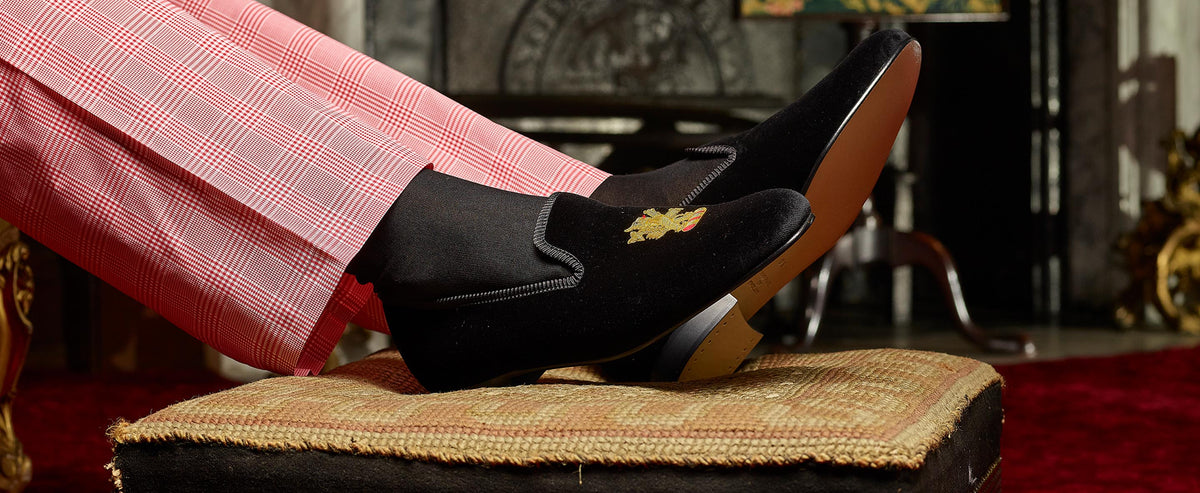 Men's Velvet Slippers | Crockett & Jones – Crockett & Jones EU