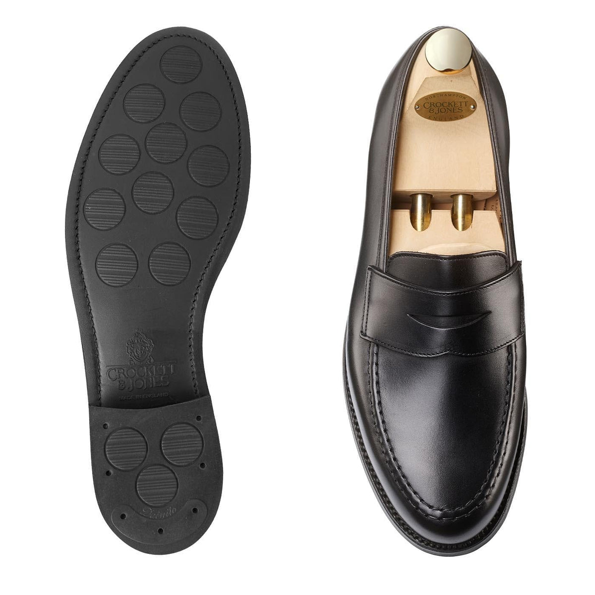 Boston Black Calf (City Sole) – Crockett & Jones EU