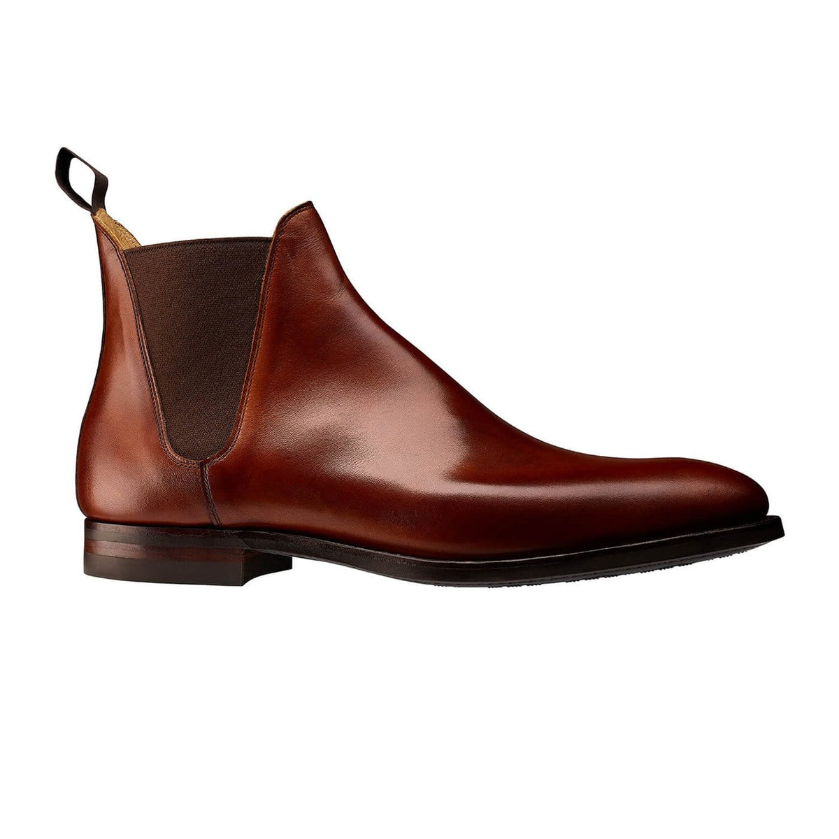 Chelsea 8 Chestnut Burnished Calf | Crockett & Jones – Crockett