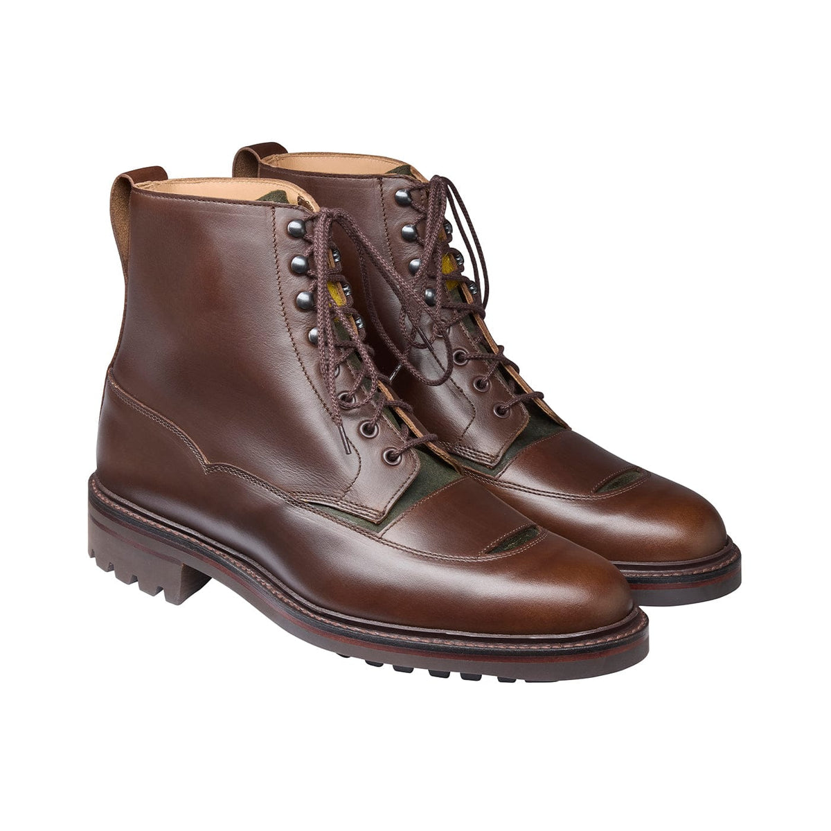 Everest Dark Brown Waterproof Sides – Crockett & Jones EU