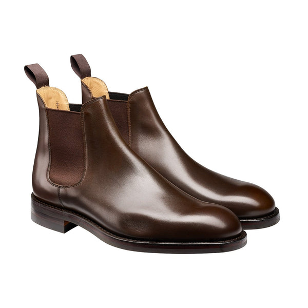 Chelsea 5 Dark Brown Wax Calf | Crockett & Jones – Crockett & Jones EU