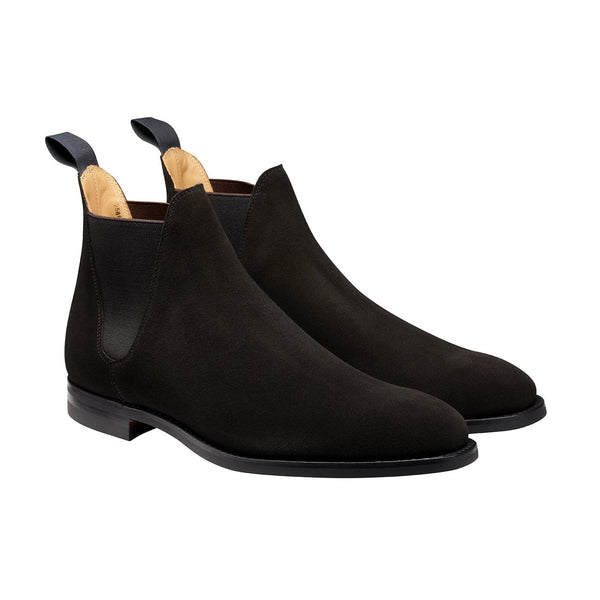 Chelsea 8 Black Suede | Crockett & Jones – Crockett & Jones EU
