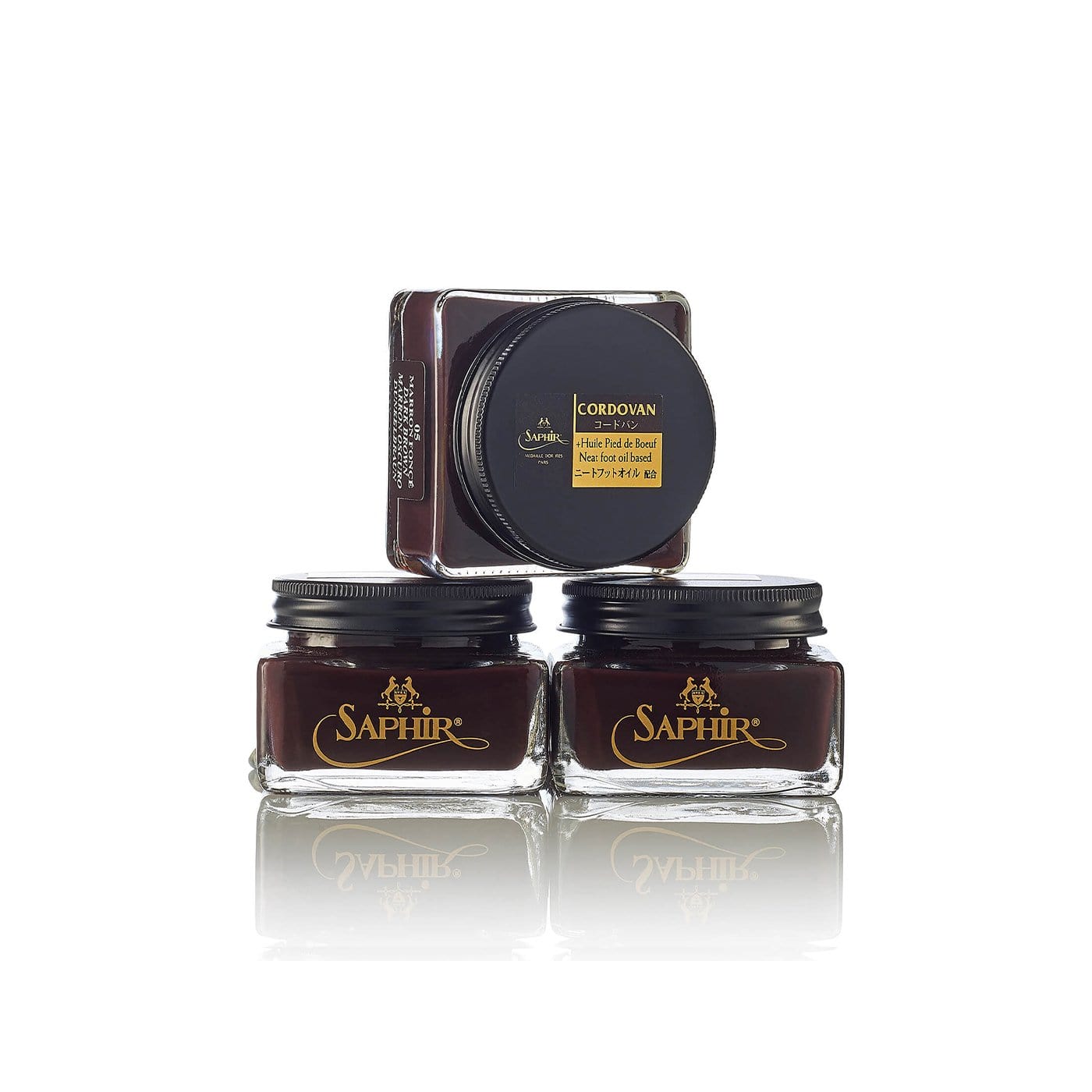 crockett & jones Cordovan Shoe Cream - Dark Brown(05) 75ml