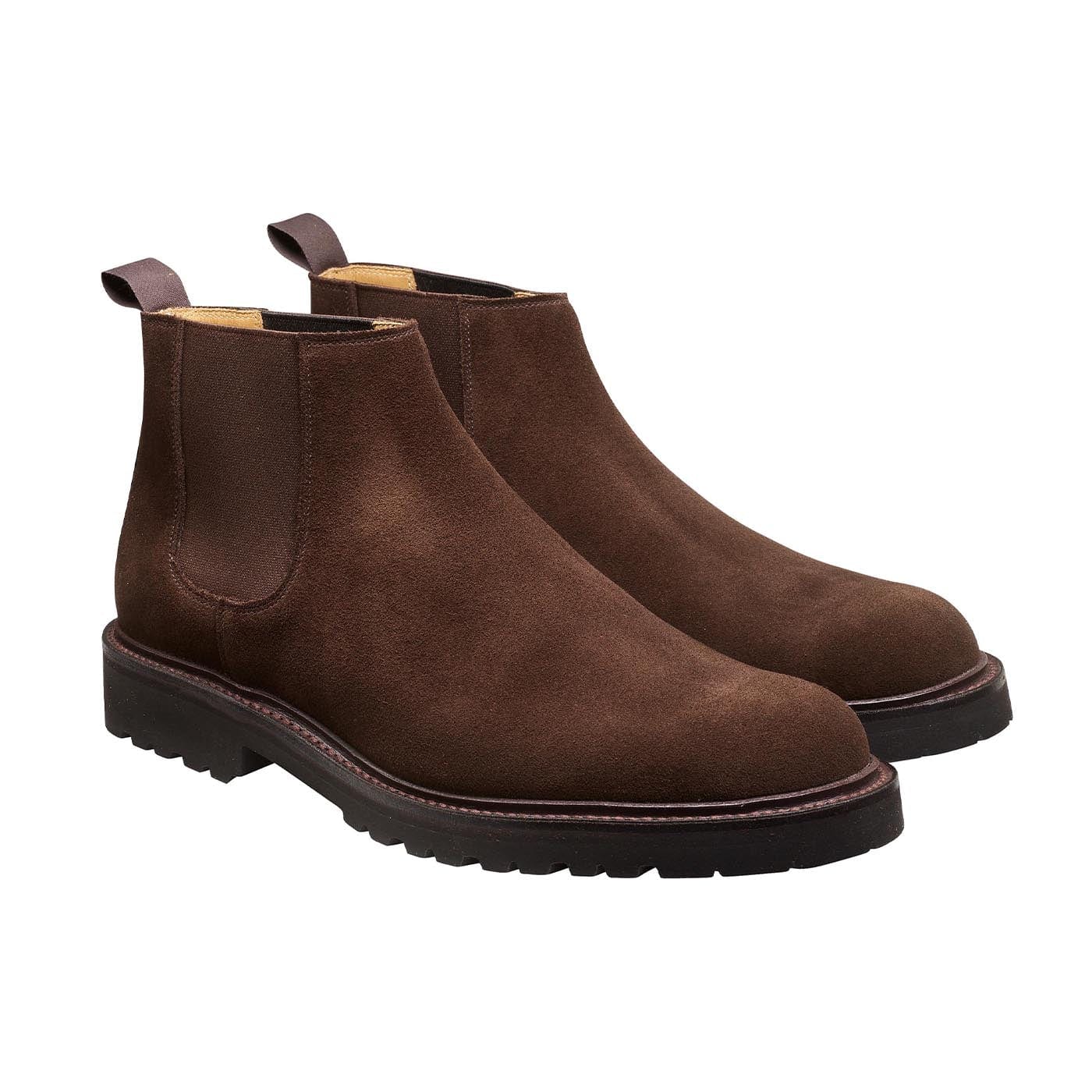 crockett & jones Elgin Dark Brown Suede