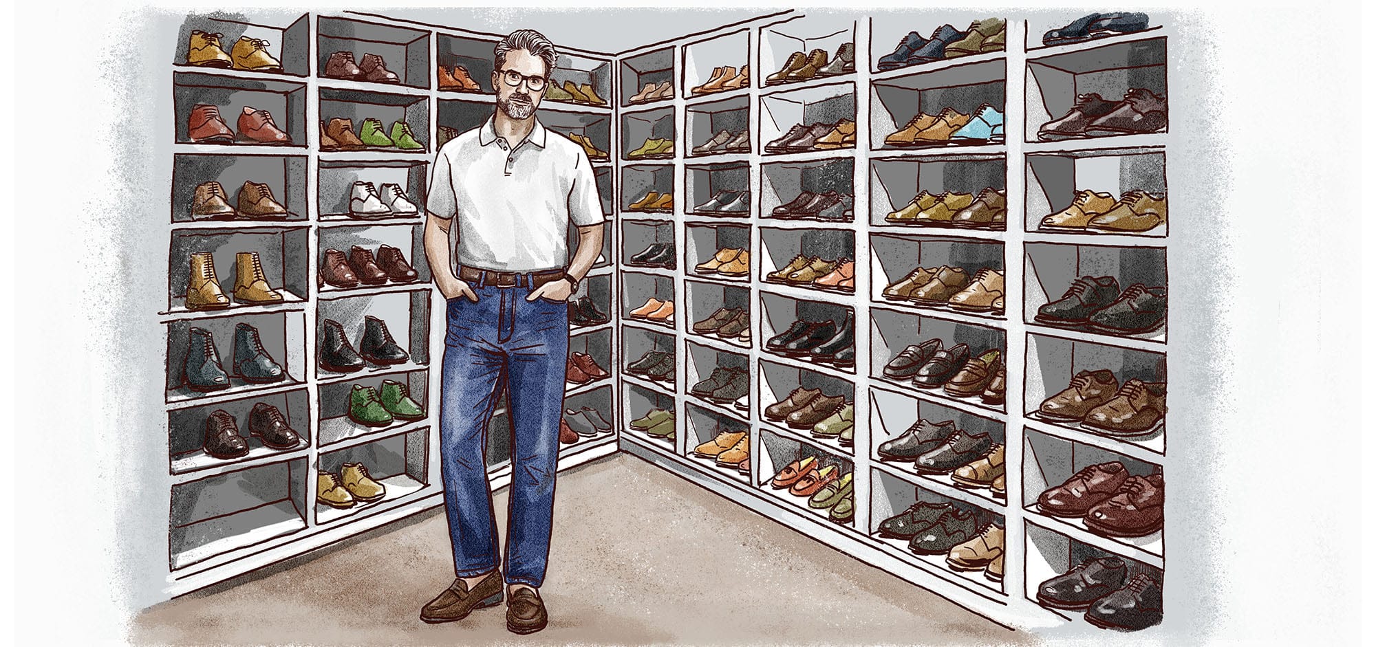 Paul Croughton Dream Footwear Garage| Crockett & Jones