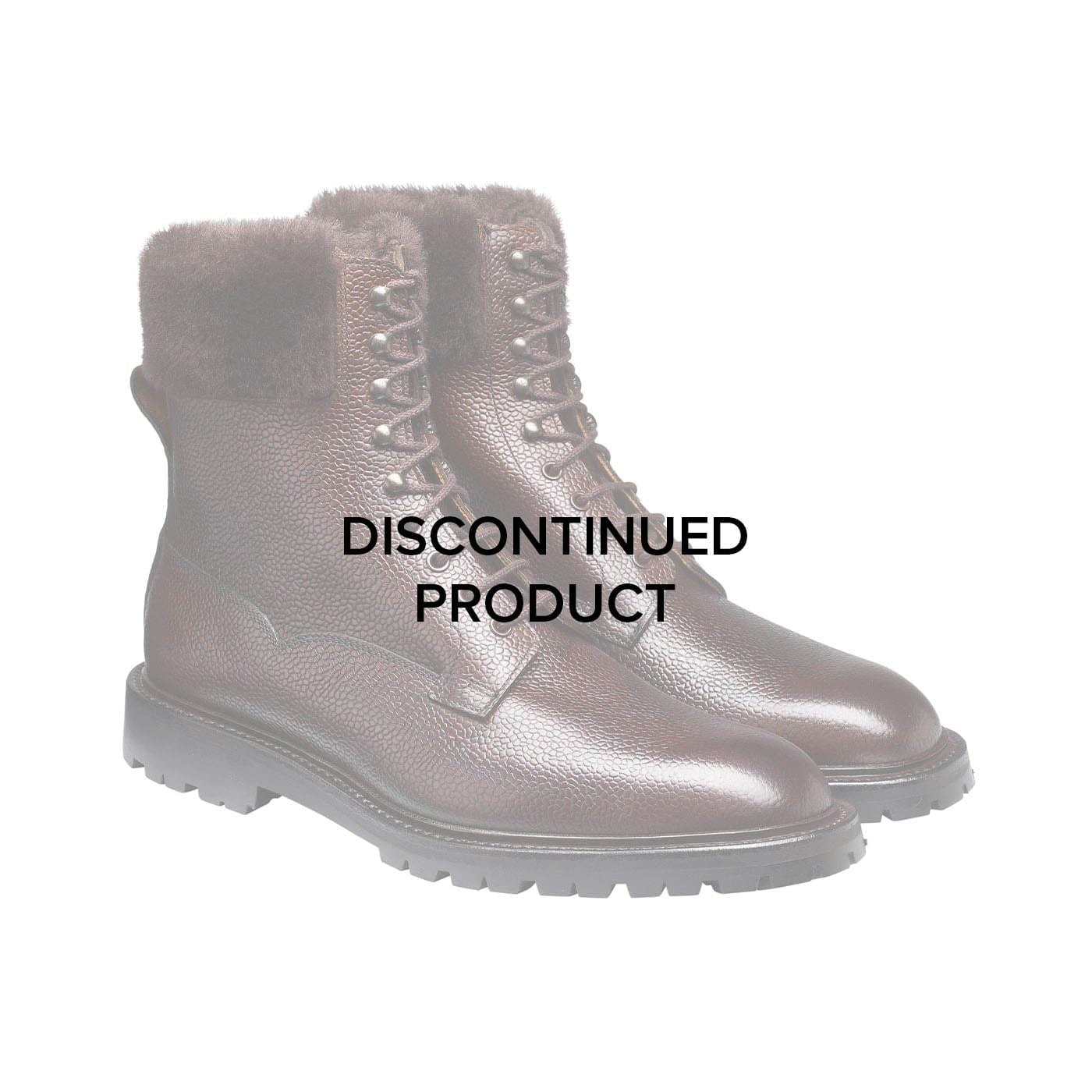 crockett & jones Glencoe Dark Brown Scotch Grain