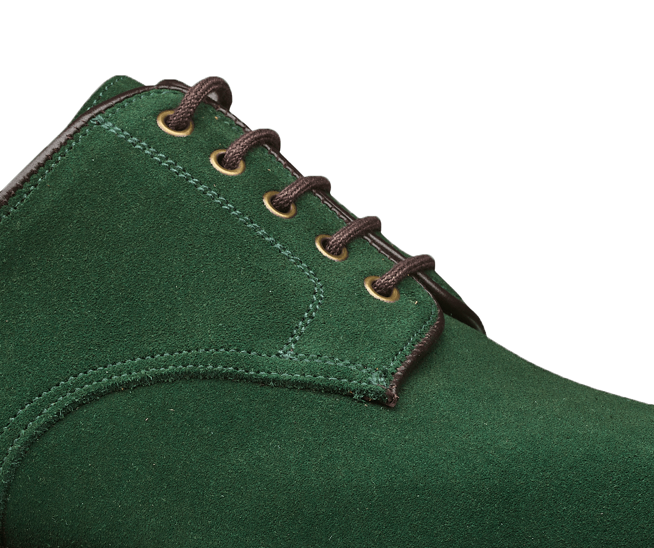 Grasmere Bottle Green Suede