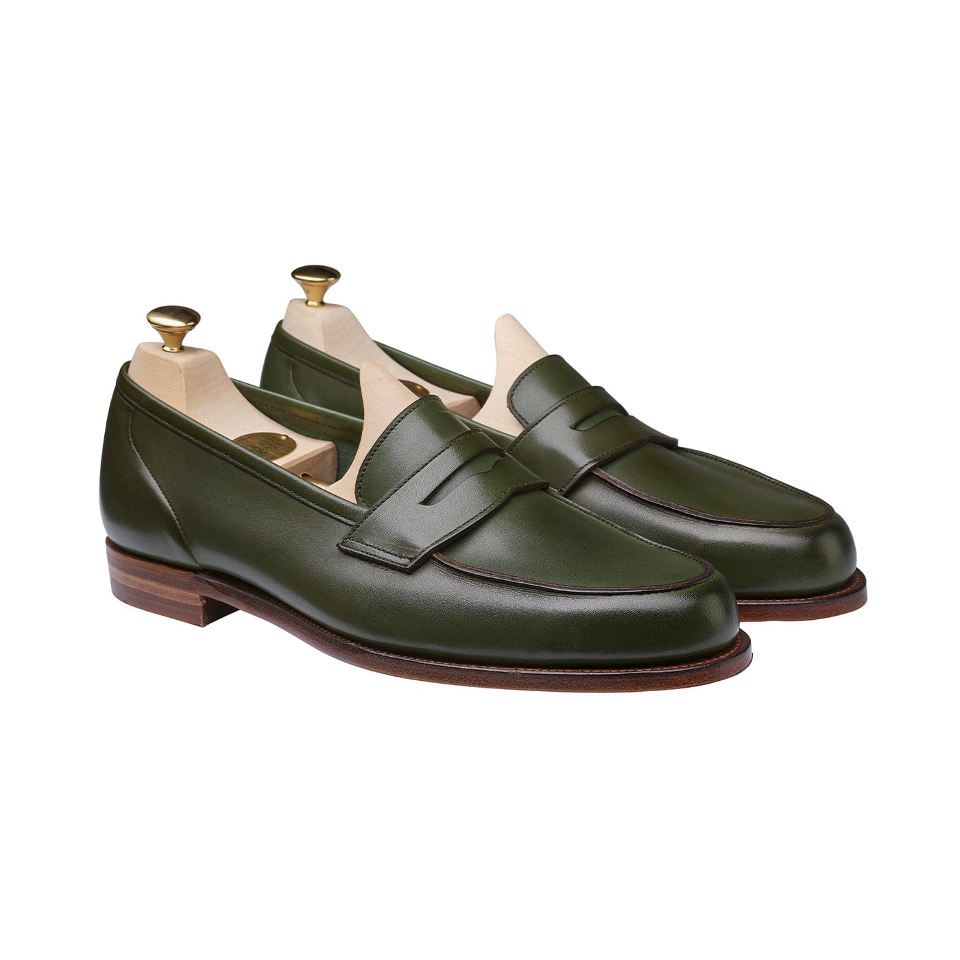 crockett & jones Lilou Green Calf