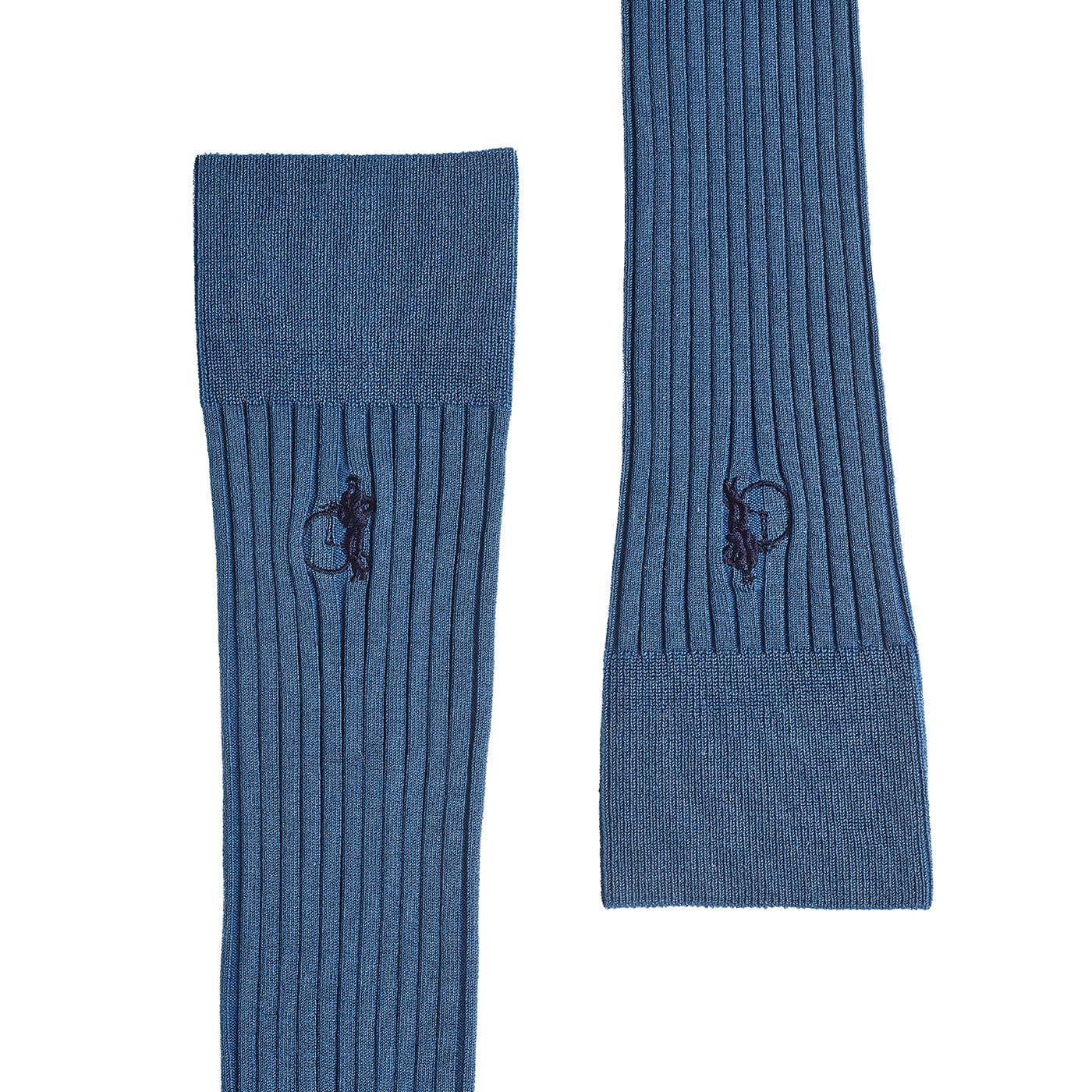 crockett & jones Simply Sartorial Socks Dusk Blue