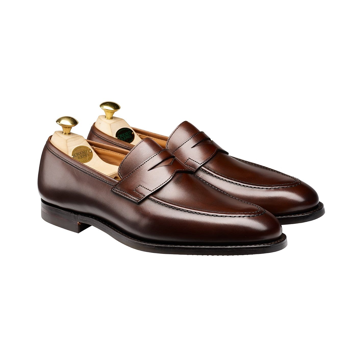 crockett & jones Sydney Dark Brown Burnished Calf