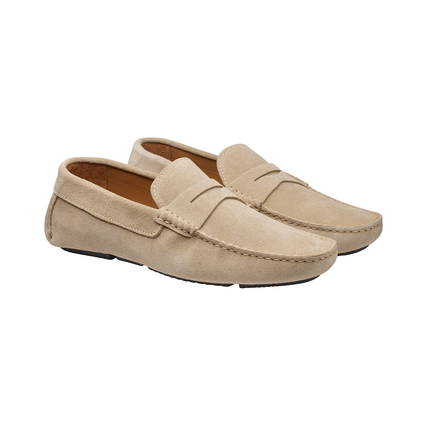crockett & jones Torino Taupe Suede