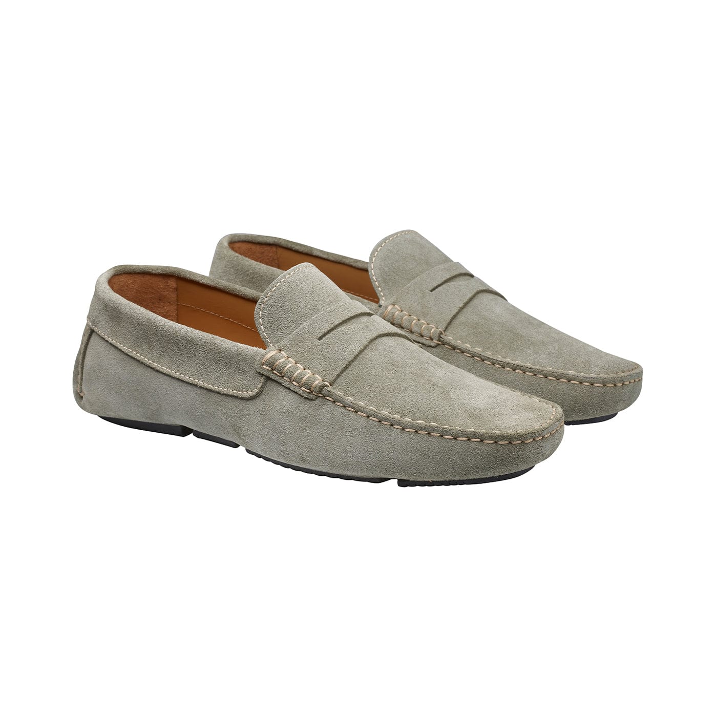 crockett & jones Torino Pistachio Suede