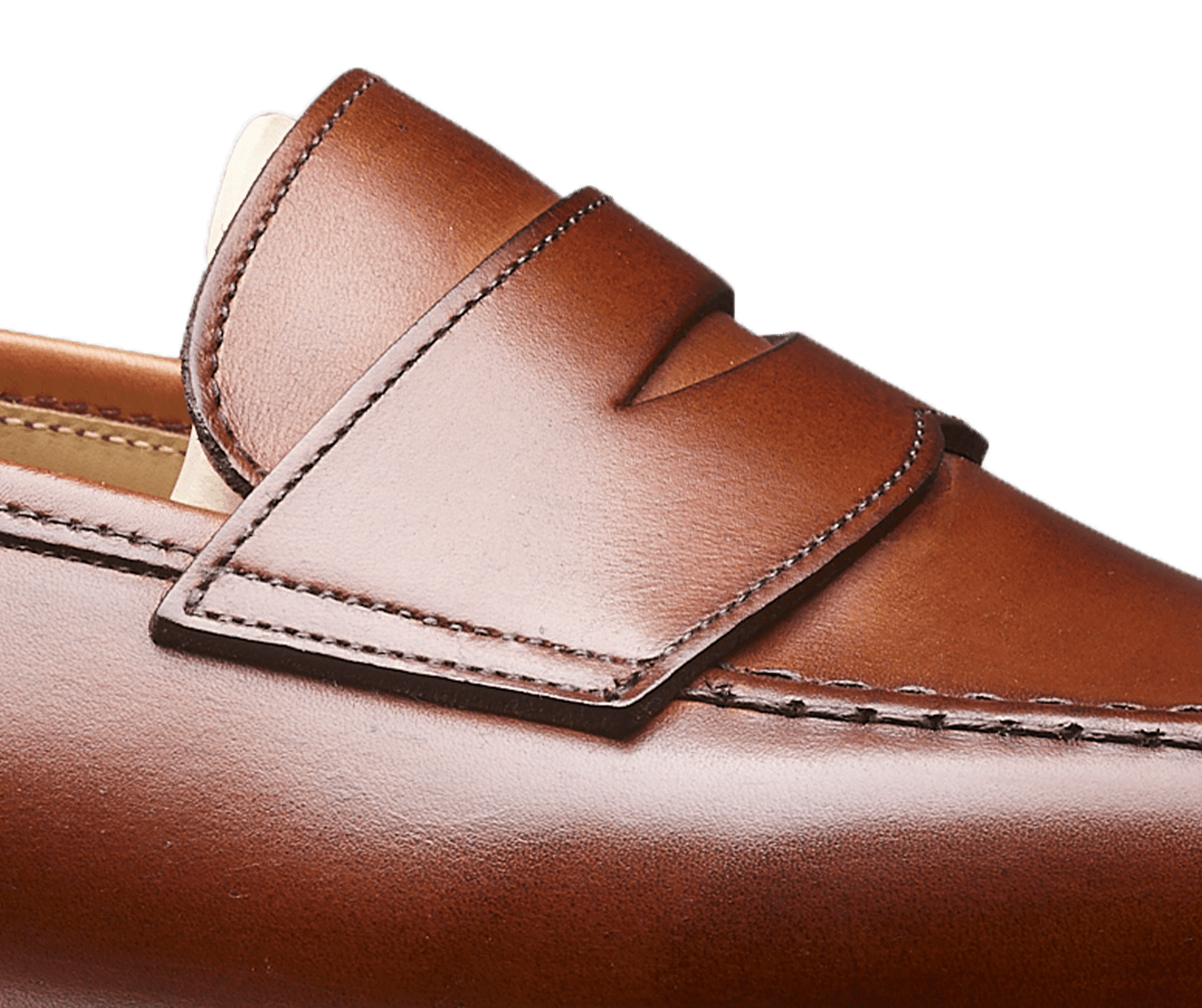 Men's Lincoln Penny Loafer In Brown 'Rich Mahogany' Leather - Thursday