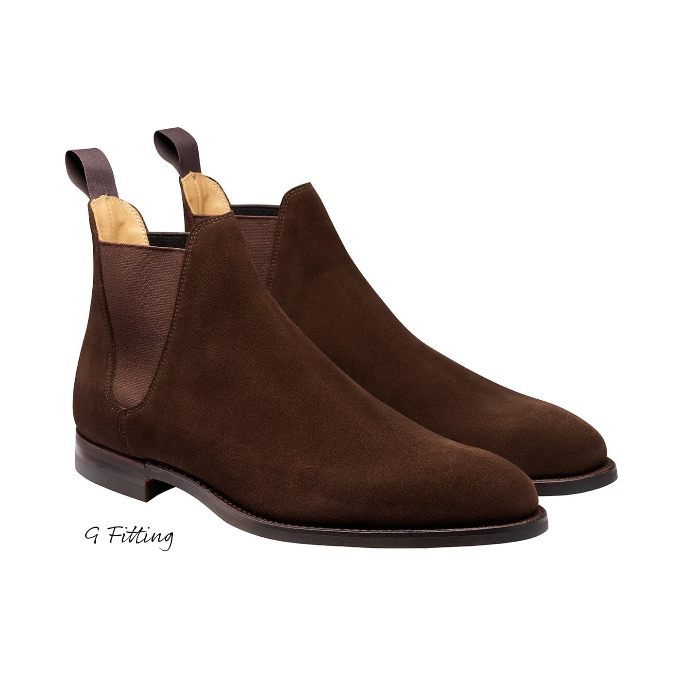 Chelsea 8 Dark Brown Suede (G Fitting) | Crockett & Jones 