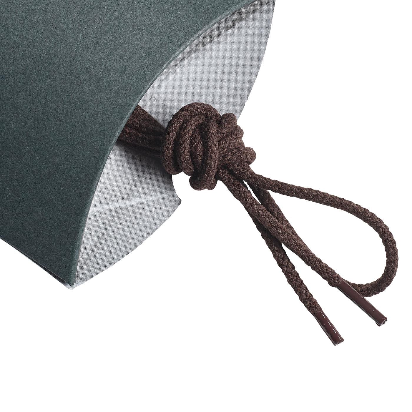 crockett & jones Dark Brown Braided Laces - 110cm