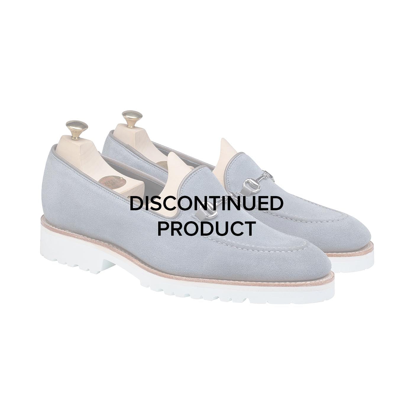 crockett & jones Laura Cloud Grey Suede